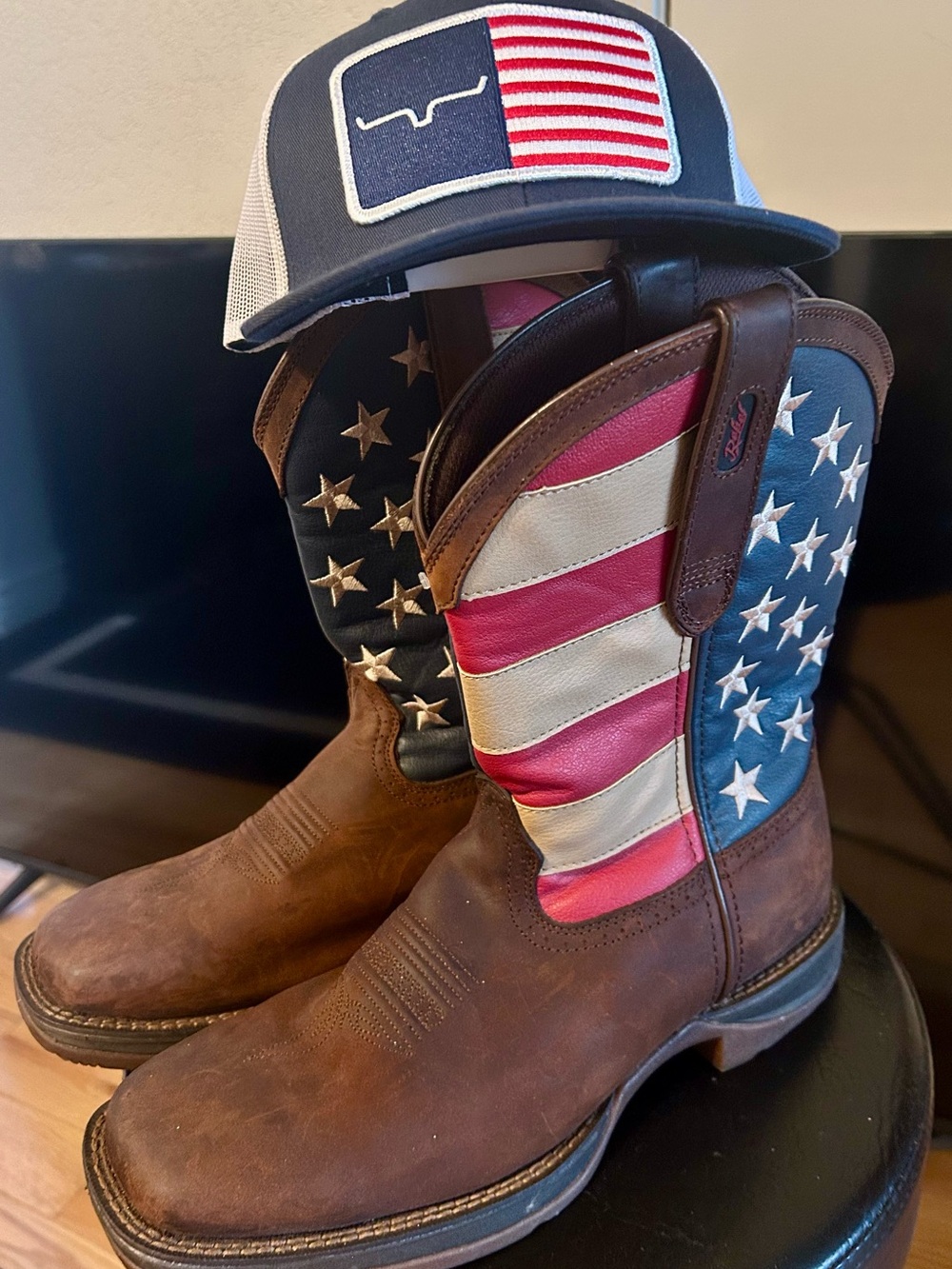 Durango Brown Leather Cowboy Boot